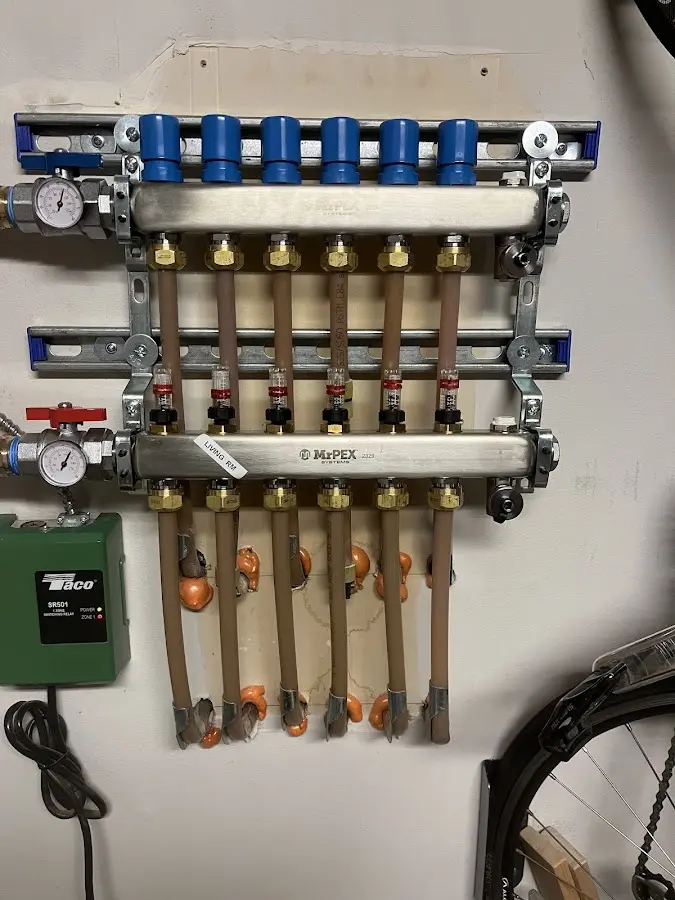 Plumber performing Leak Detection at a residential property in North Shore